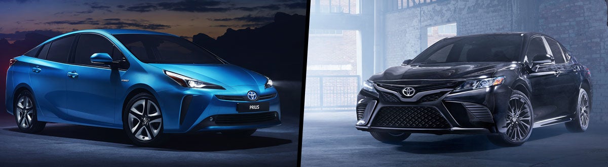 2019 Toyota Prius vs 2019 Toyota Camry Hybrid