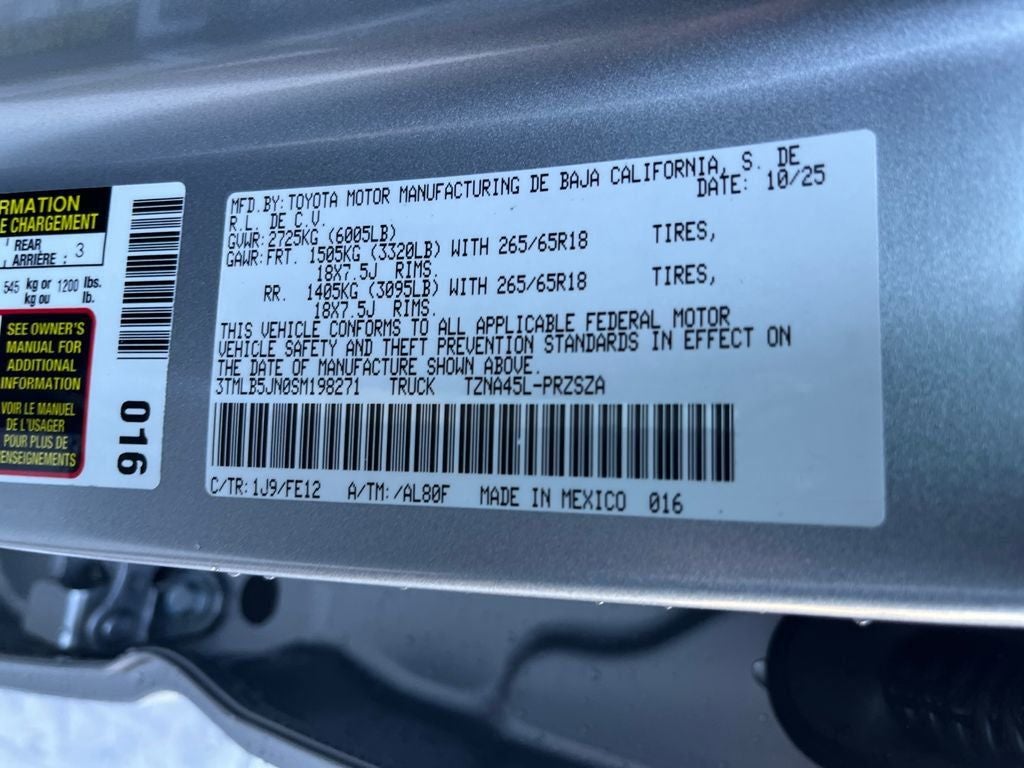 2025 Toyota Tacoma TRD Sport