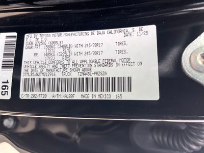 2026 Toyota Tacoma SR5