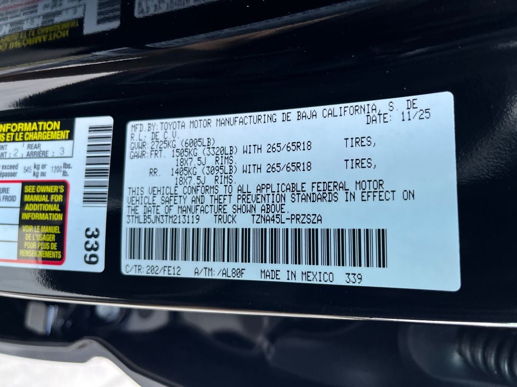 2026 Toyota Tacoma TRD Sport