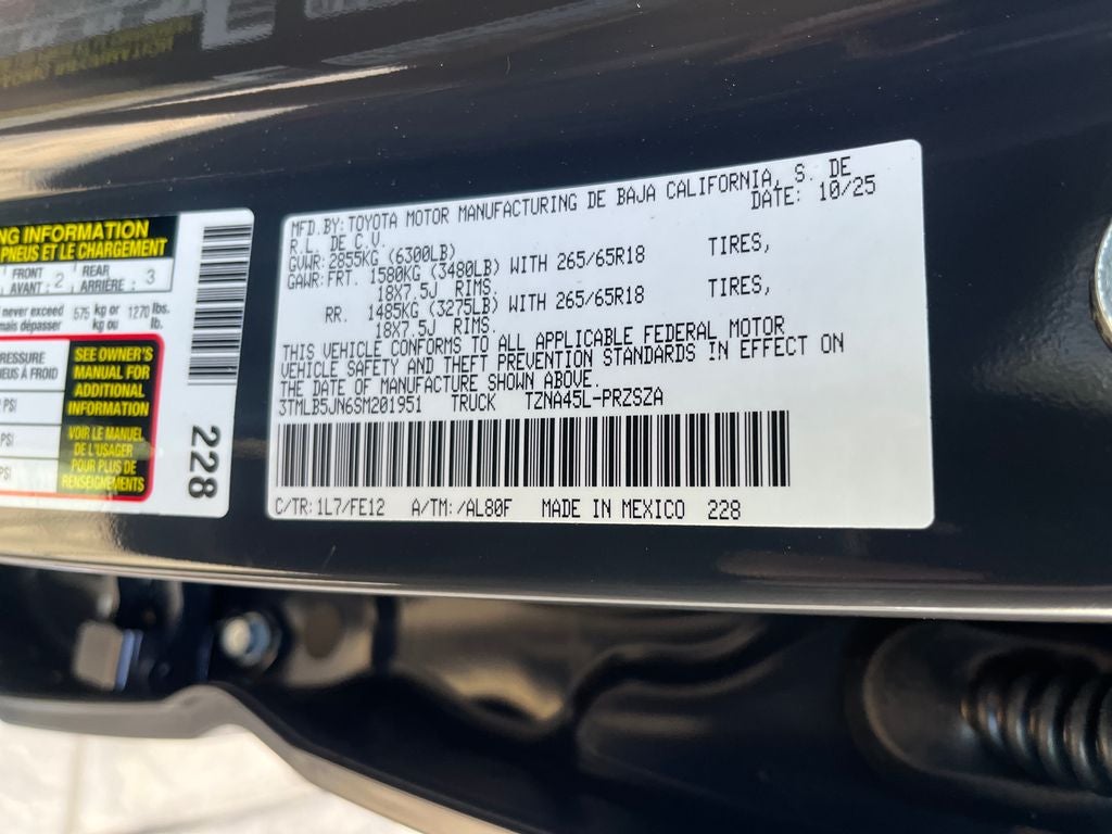 2025 Toyota Tacoma TRD Sport