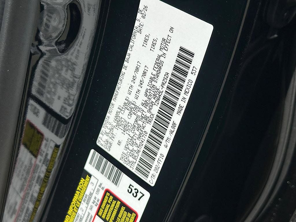 2026 Toyota Tacoma SR5