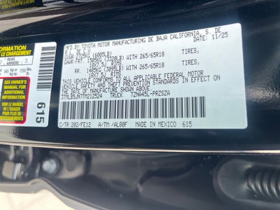 2026 Toyota Tacoma TRD Sport