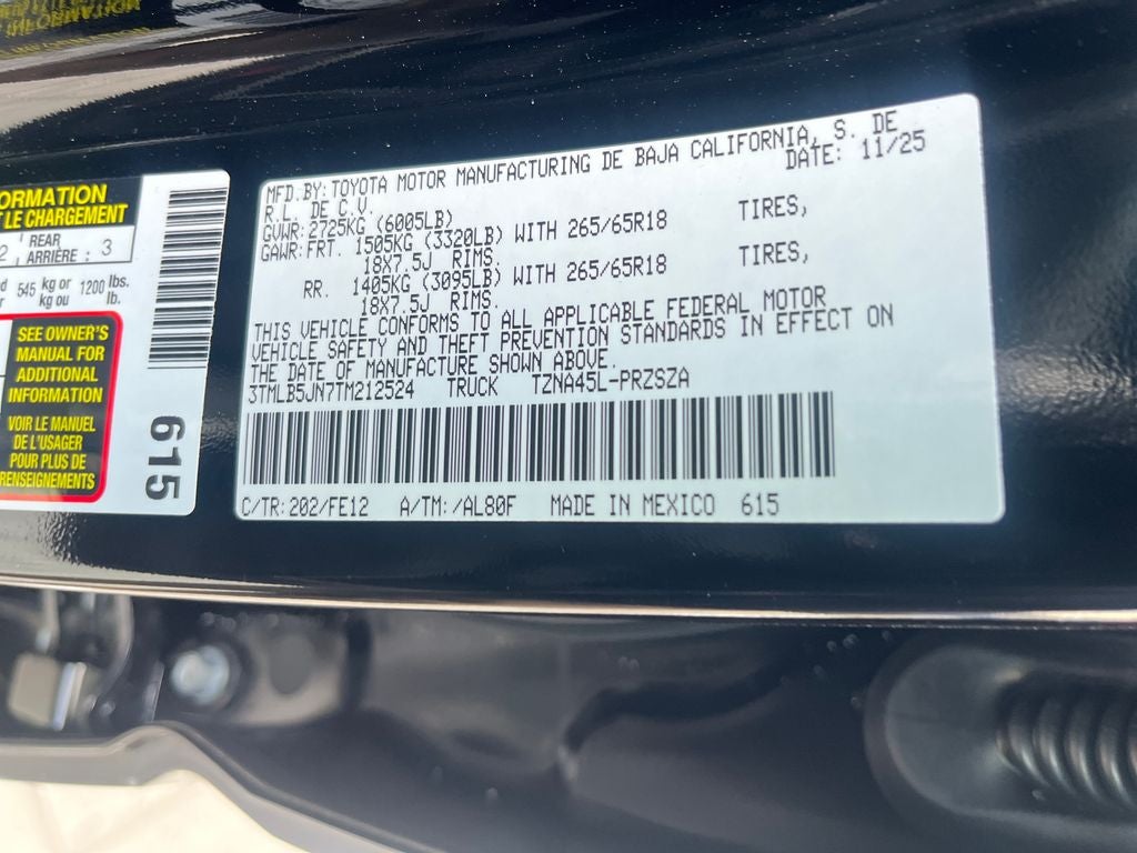 2026 Toyota Tacoma TRD Sport