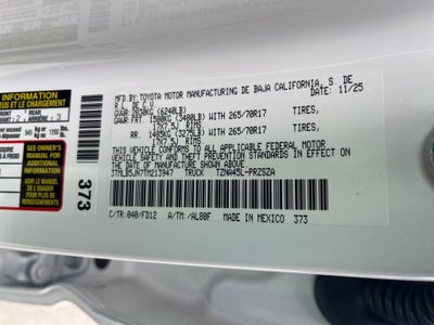 2026 Toyota Tacoma TRD Off-Road