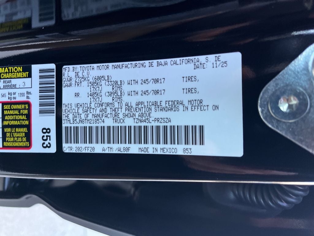 2026 Toyota Tacoma SR5