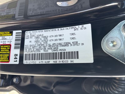 2026 Toyota Tacoma TRD Off-Road