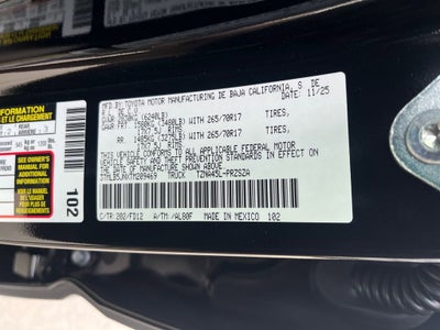 2026 Toyota Tacoma TRD Off-Road