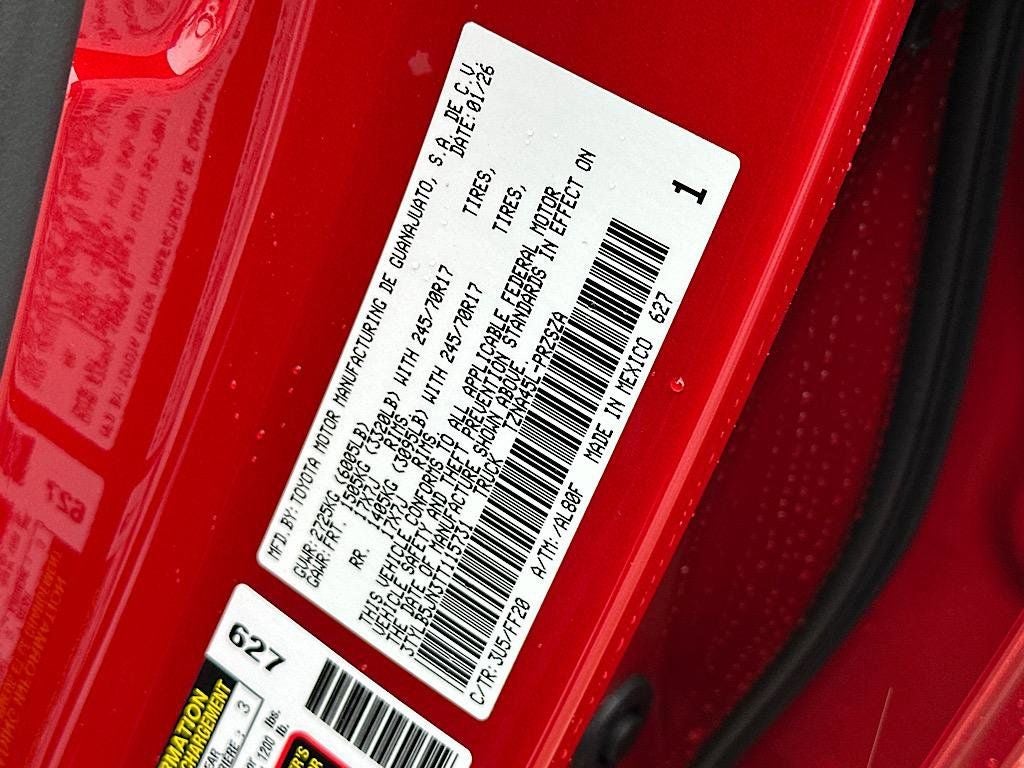 2026 Toyota Tacoma SR5