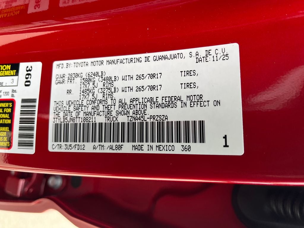 2026 Toyota Tacoma TRD Off-Road