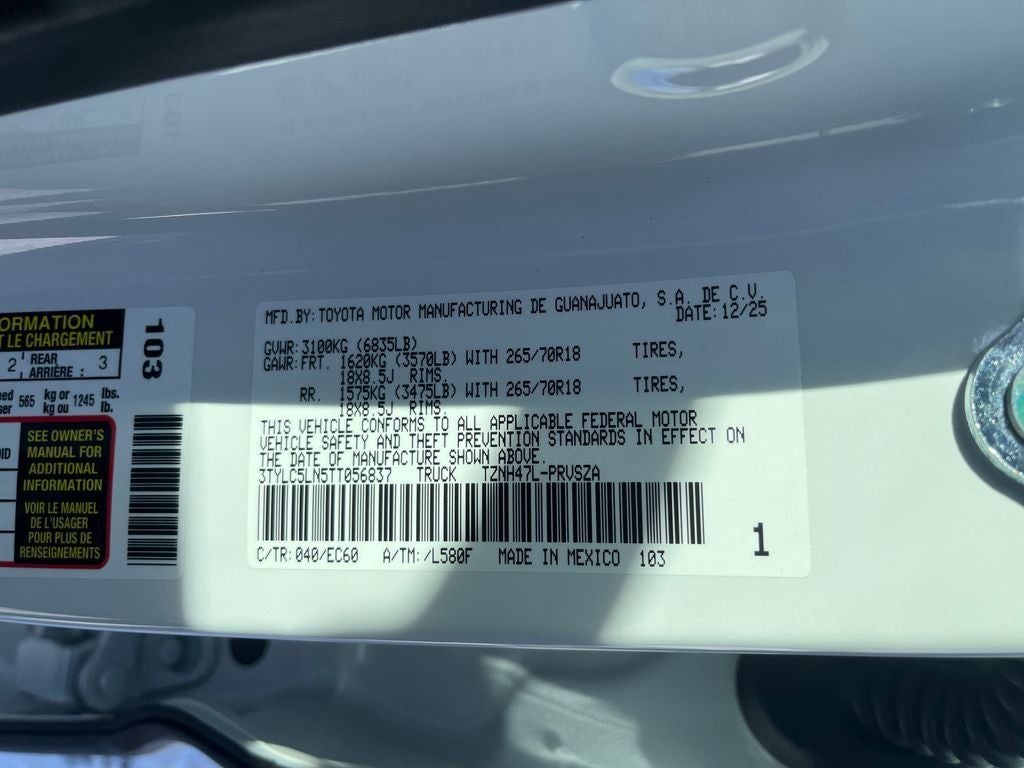 2026 Toyota Tacoma i-FORCE MAX Tacoma Trailhunter