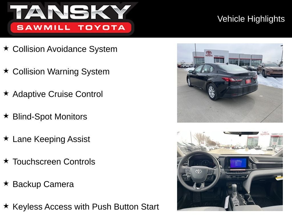 2026 Toyota Camry LE