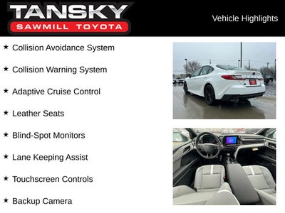 2026 Toyota Camry SE AWD