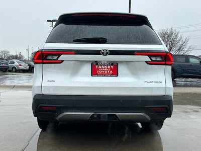 2026 Toyota Grand Highlander Platinum