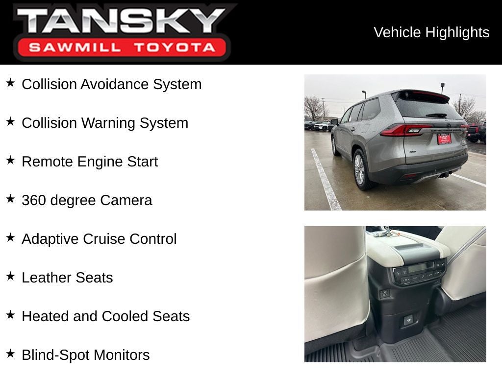 2026 Toyota Grand Highlander Platinum