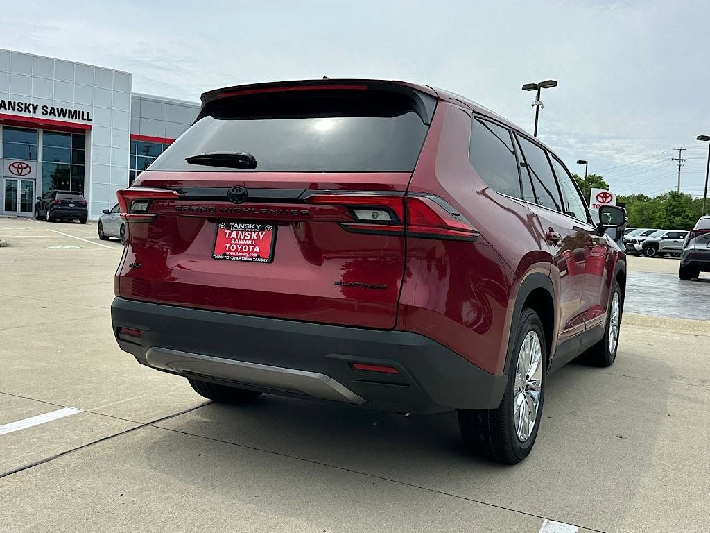 2026 Toyota Grand Highlander Platinum