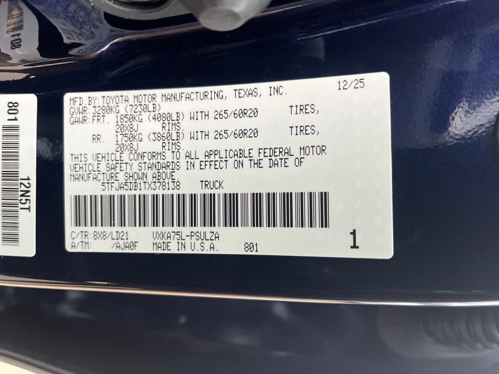 2026 Toyota Tundra Limited