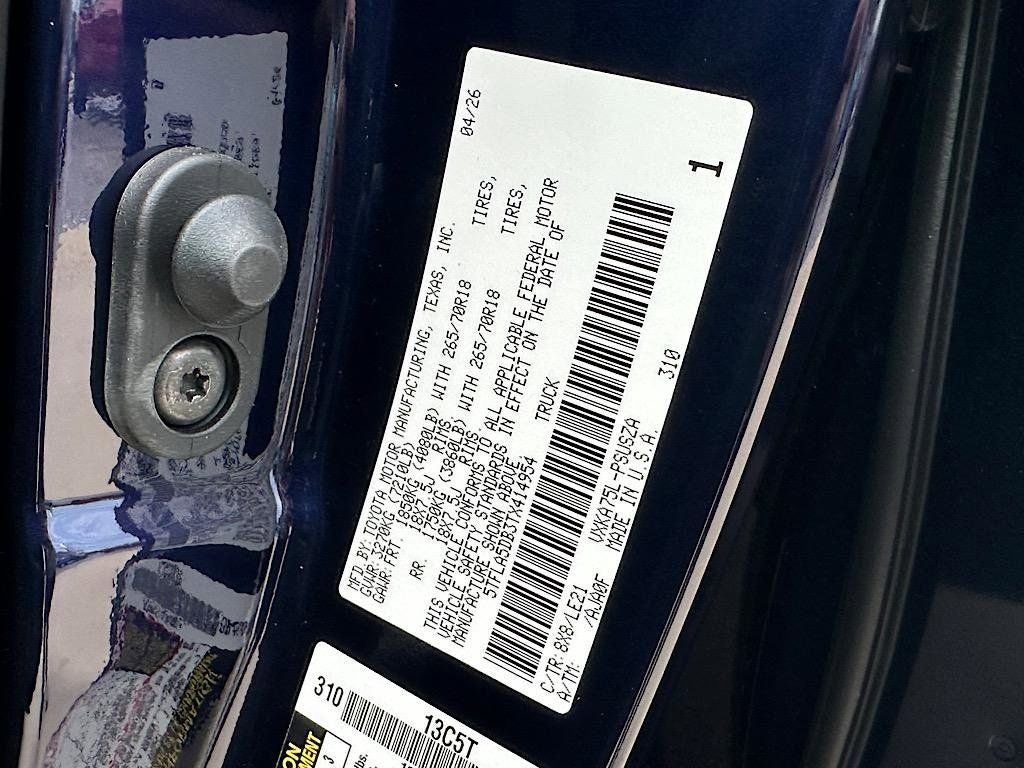 2026 Toyota Tundra SR5