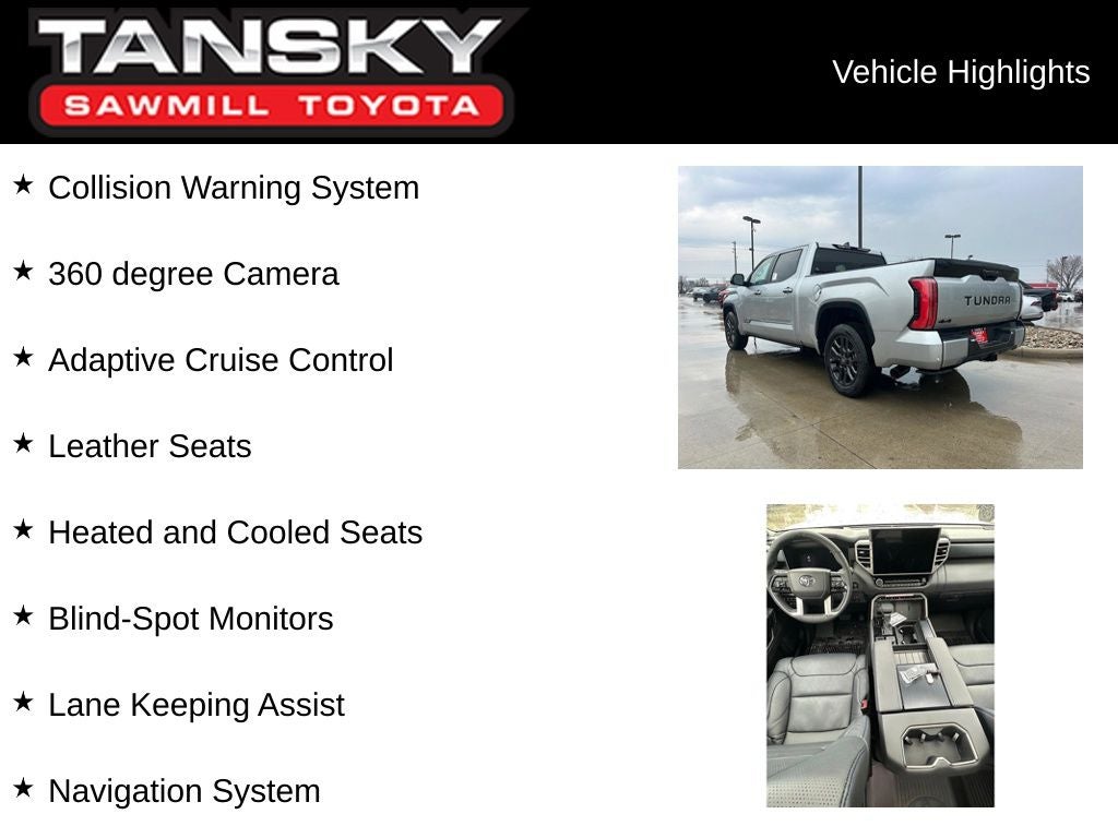 2026 Toyota Tundra Platinum