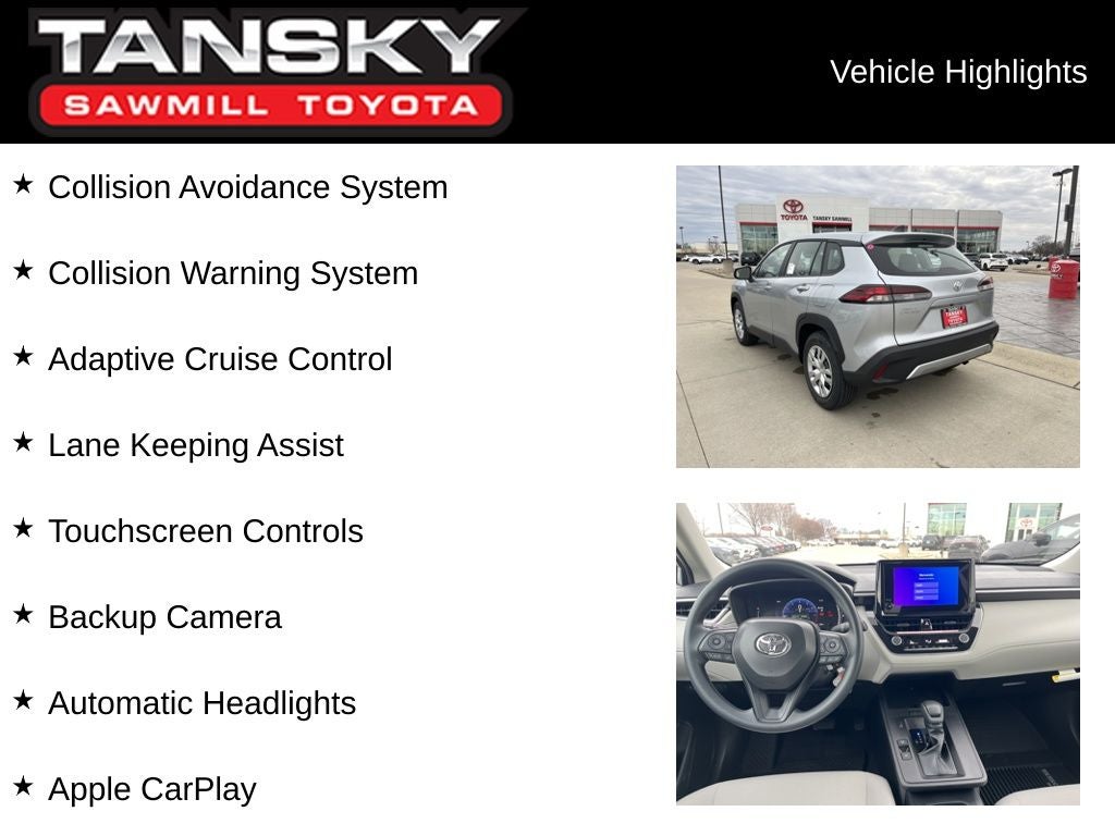 2026 Toyota Corolla Cross L