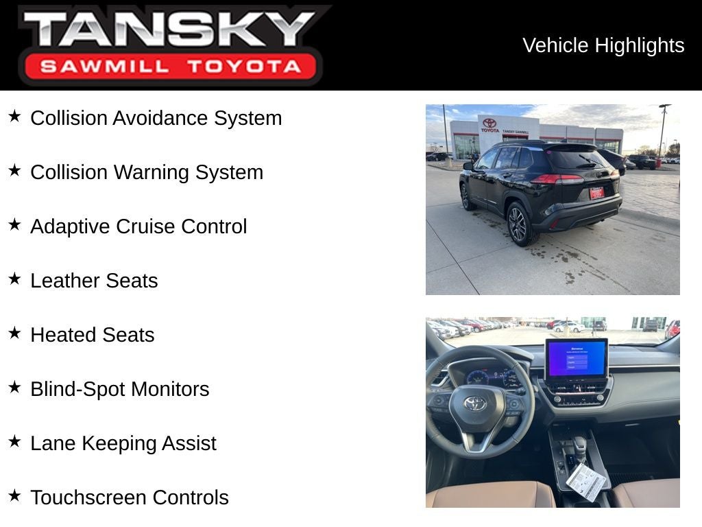 2026 Toyota Corolla Cross XLE