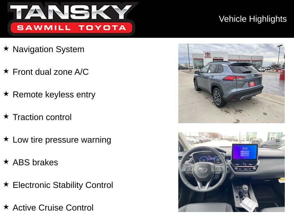 2026 Toyota Corolla Cross XLE