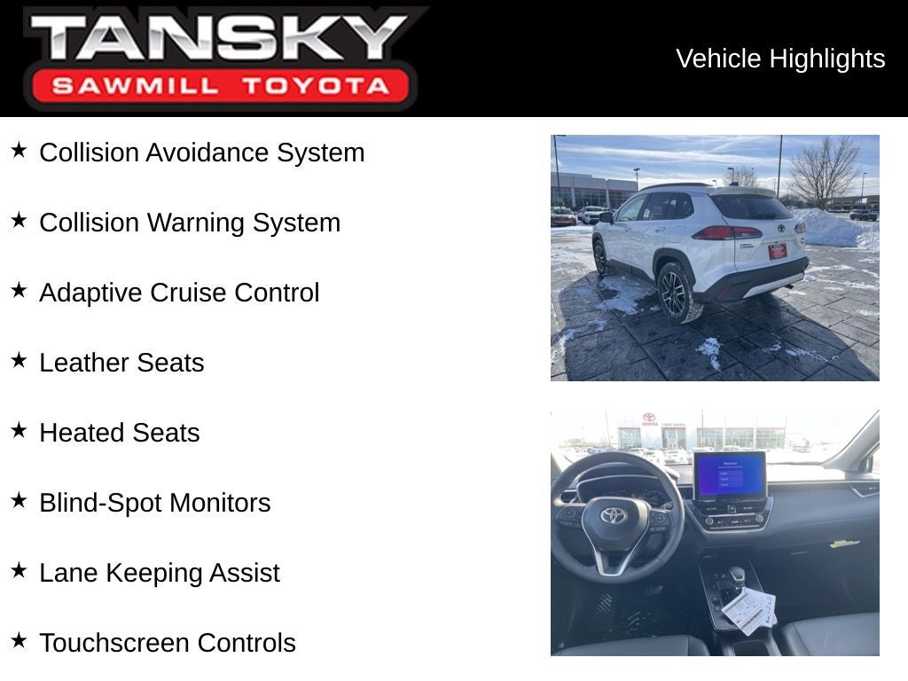 2026 Toyota Corolla Cross XLE