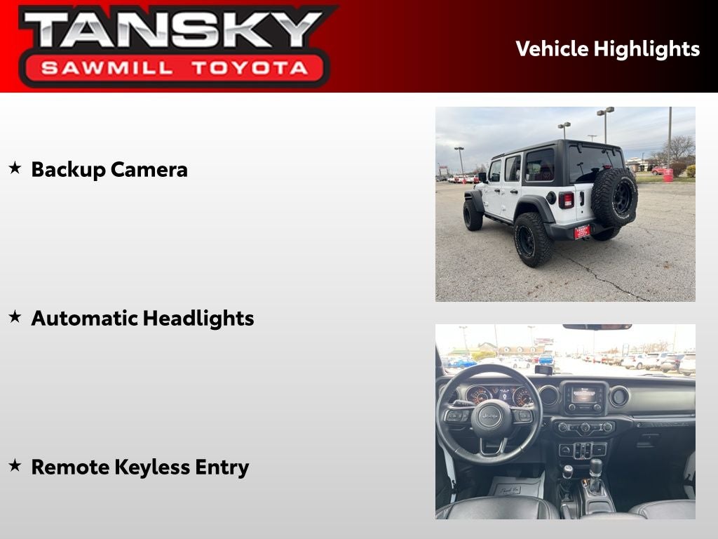 2018 Jeep Wrangler Unlimited Sport S