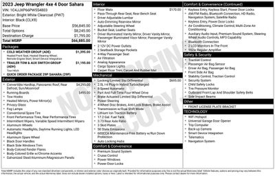 2023 Jeep Wrangler Sahara 4xe