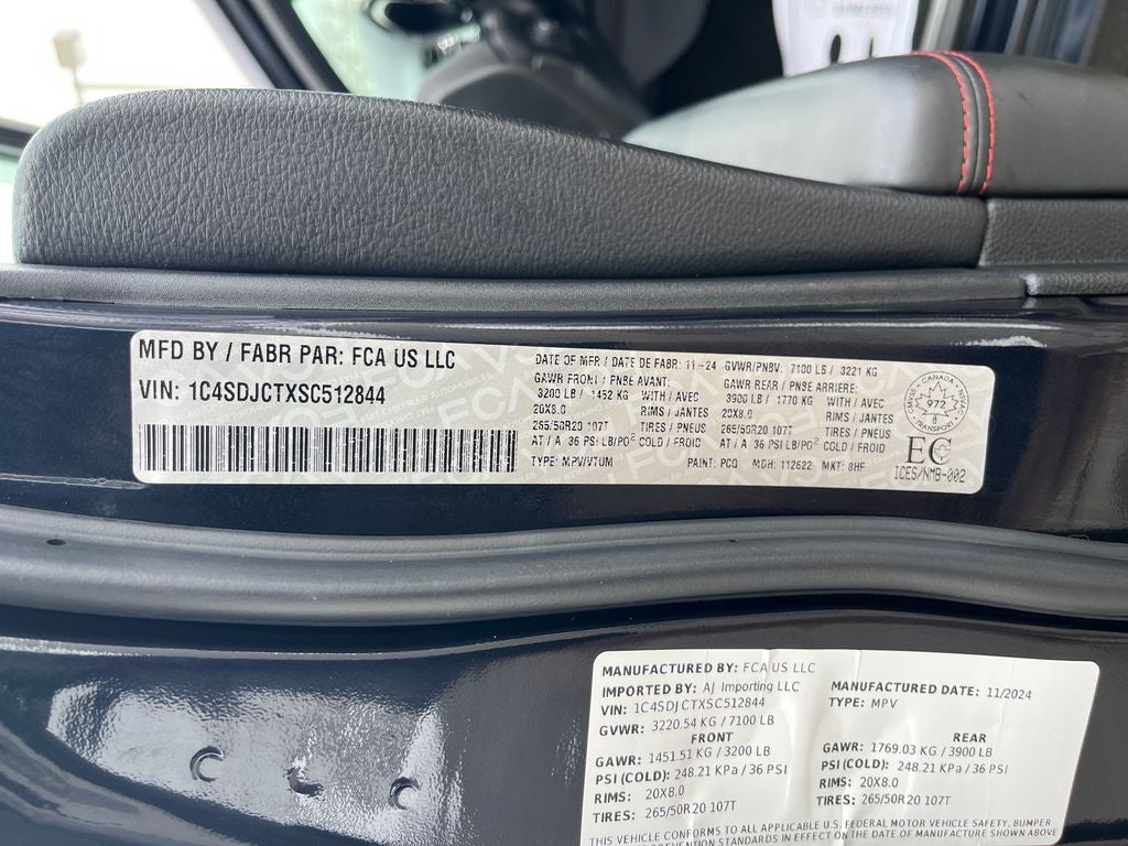 2025 Dodge Durango R/T Plus