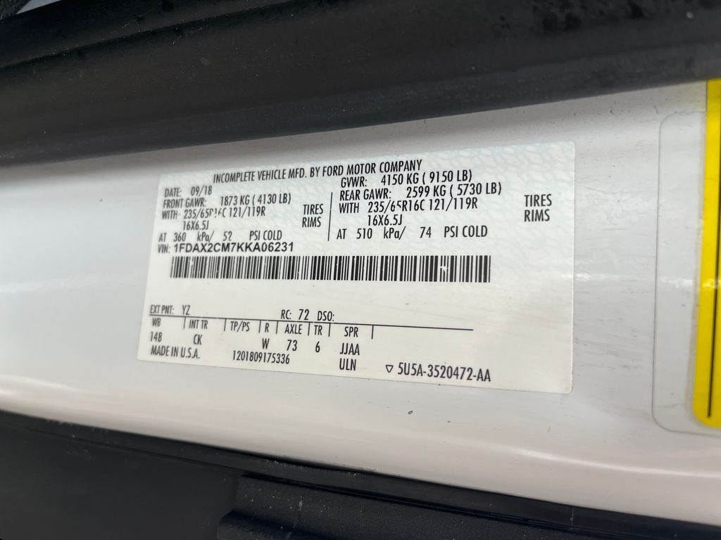 2019 Ford Transit-350 XLT