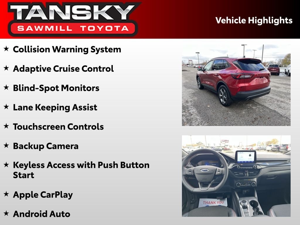 2025 Ford Escape ST-Line