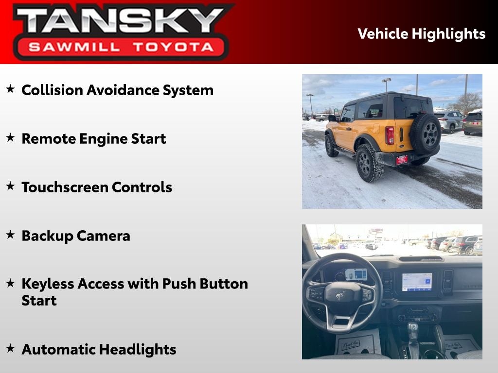 2022 Ford Bronco Big Bend