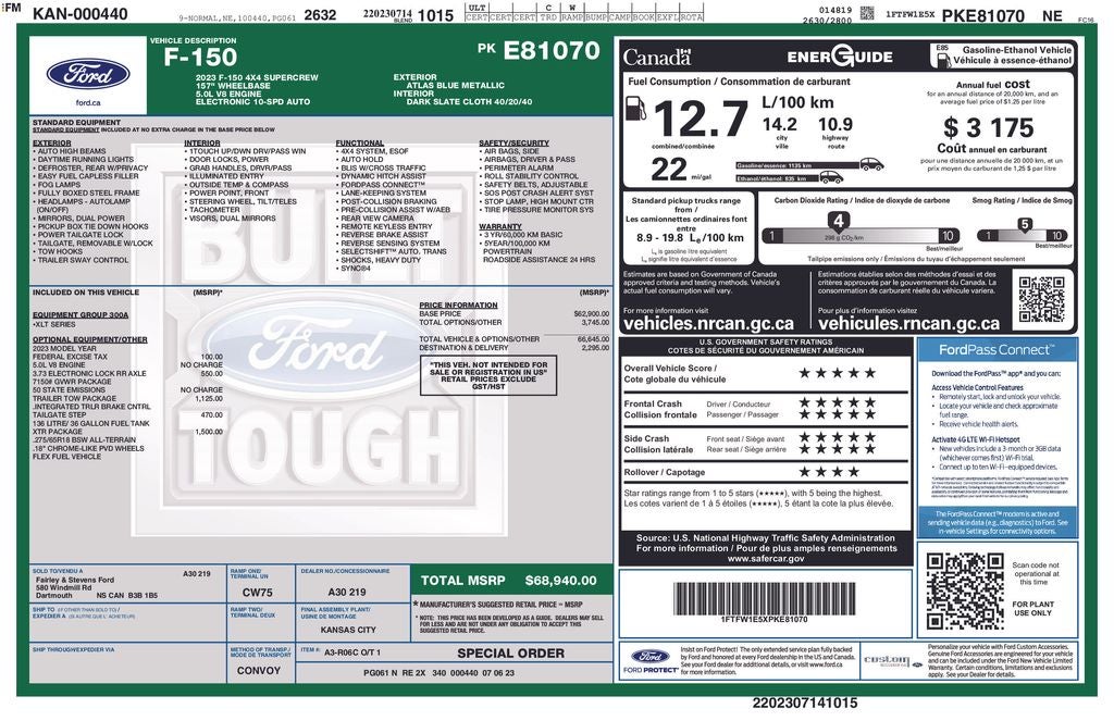 2023 Ford F-150 XLT