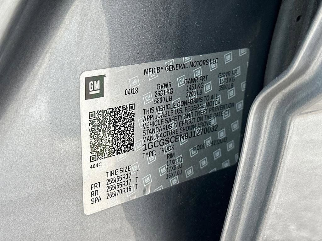 2018 Chevrolet Colorado LT