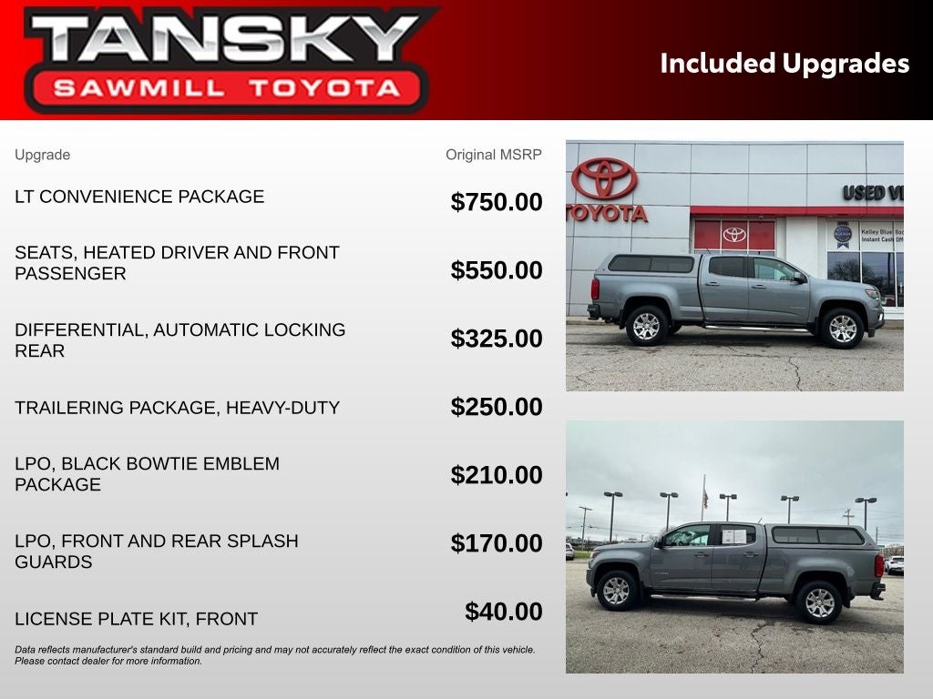 2018 Chevrolet Colorado LT