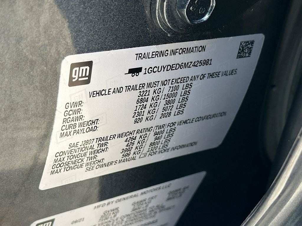 2021 Chevrolet Silverado 1500 LT LT1