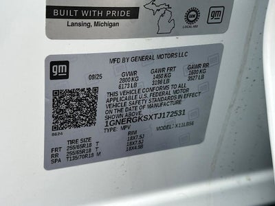 2026 Chevrolet Traverse LT 1LT