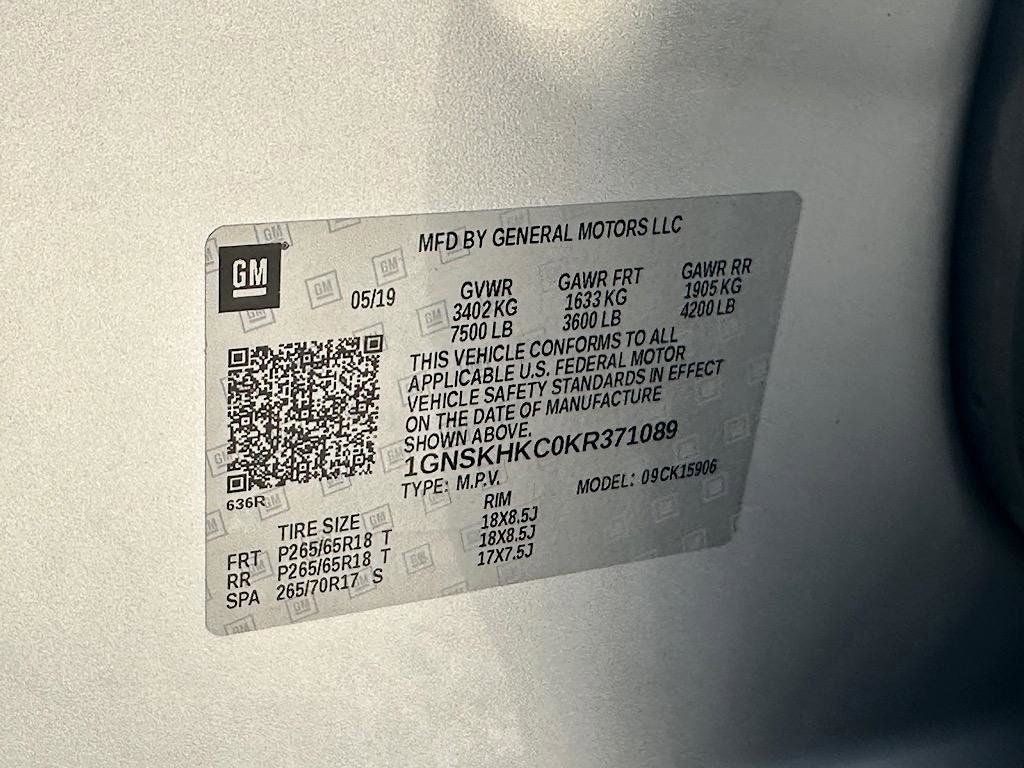 2019 Chevrolet Suburban LT