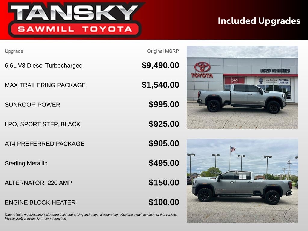 2024 GMC Sierra 2500HD AT4