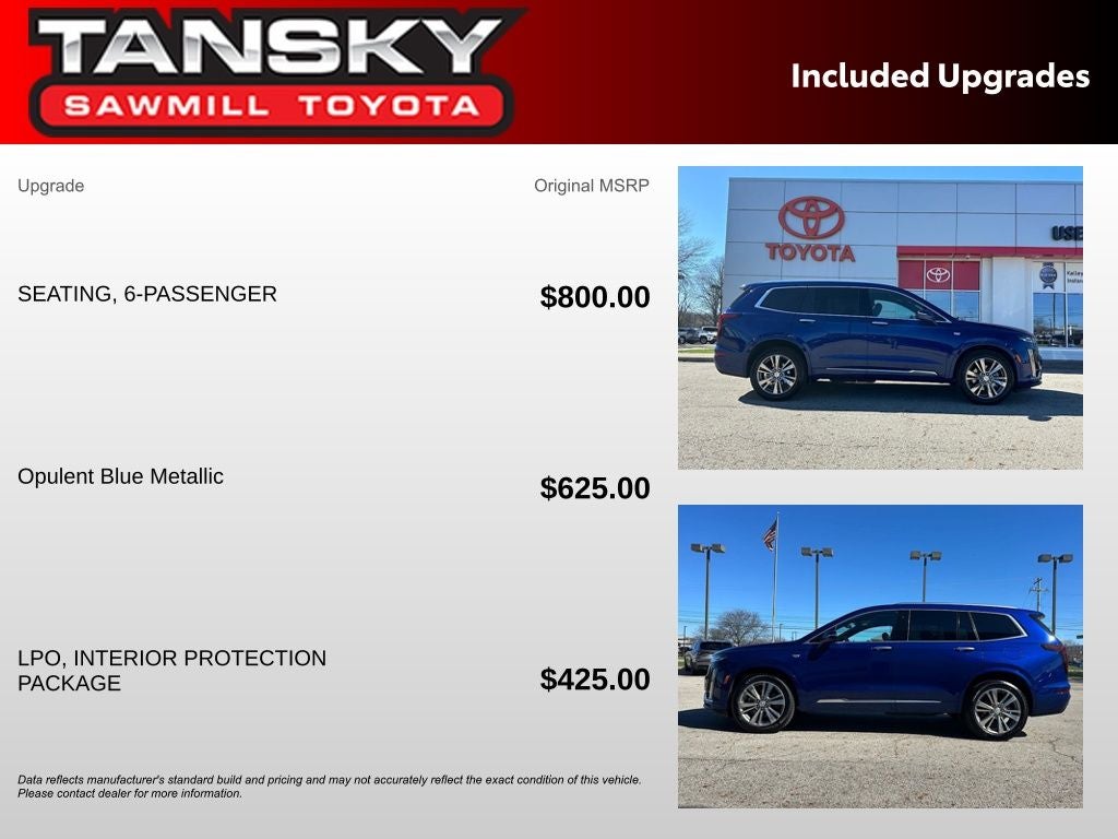 2025 Cadillac XT6 Premium Luxury