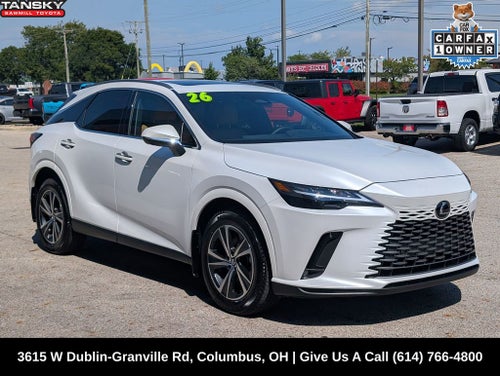 2026 Lexus RX 350 Premium