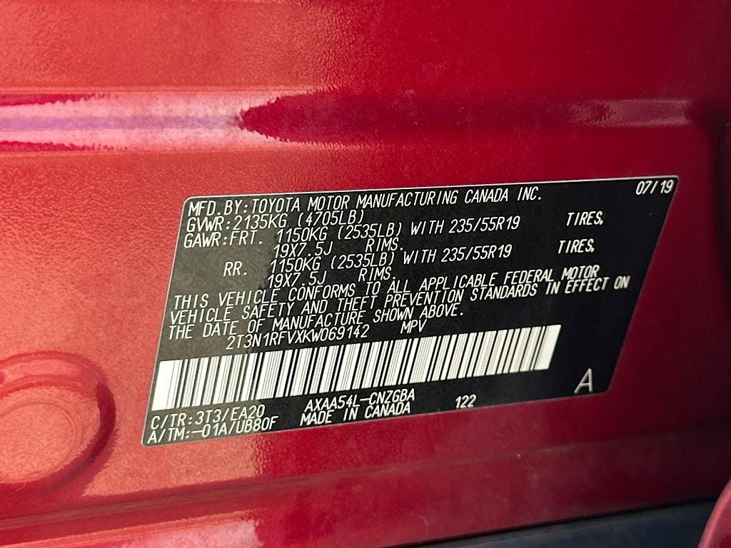 2019 Toyota RAV4 Limited