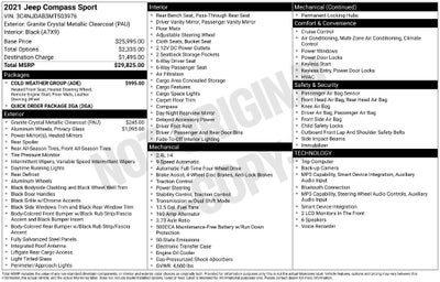 2021 Jeep Compass Sport