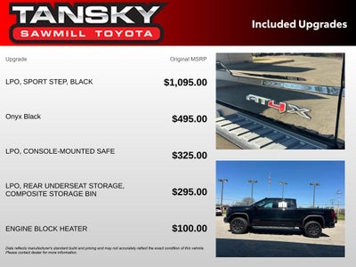 2025 GMC Sierra 1500 AT4X