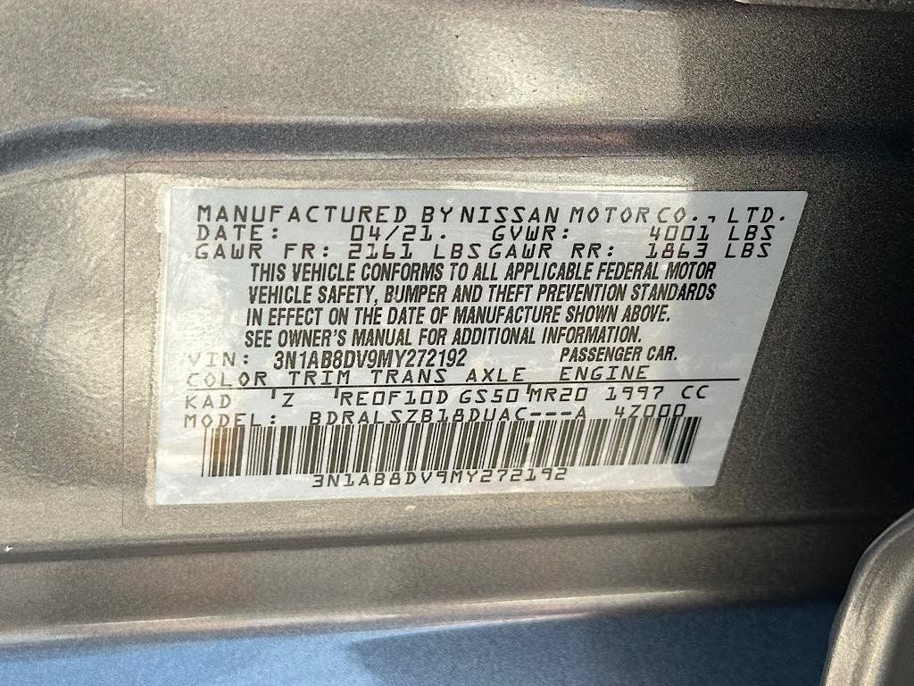 2021 Nissan Sentra SR