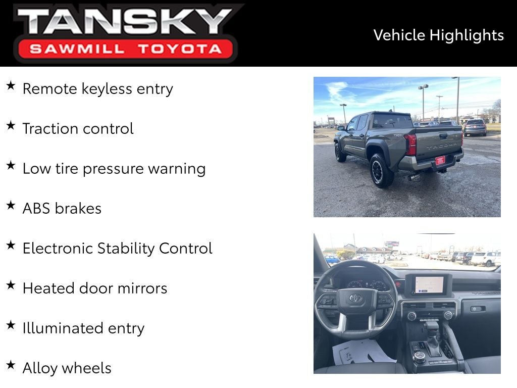 2024 Toyota Tacoma TRD Off-Road