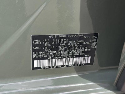 2024 Subaru Crosstrek Wilderness