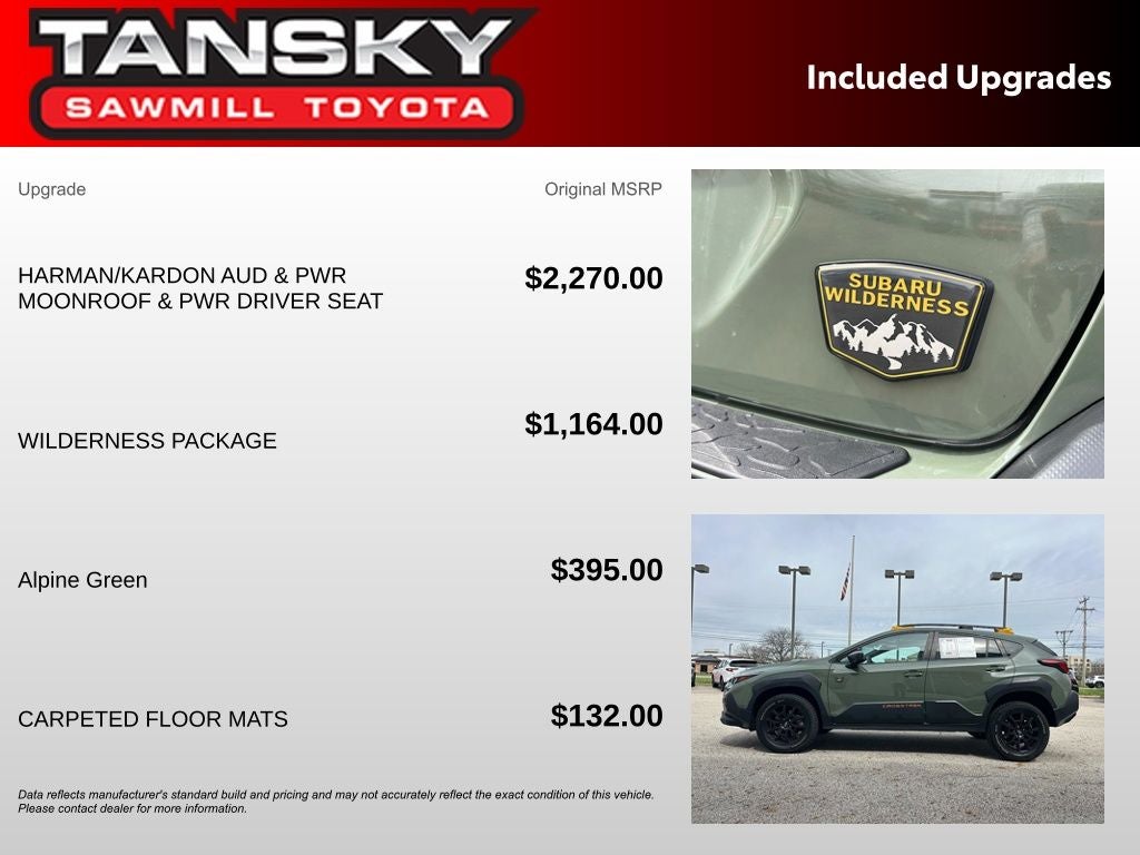 2024 Subaru Crosstrek Wilderness