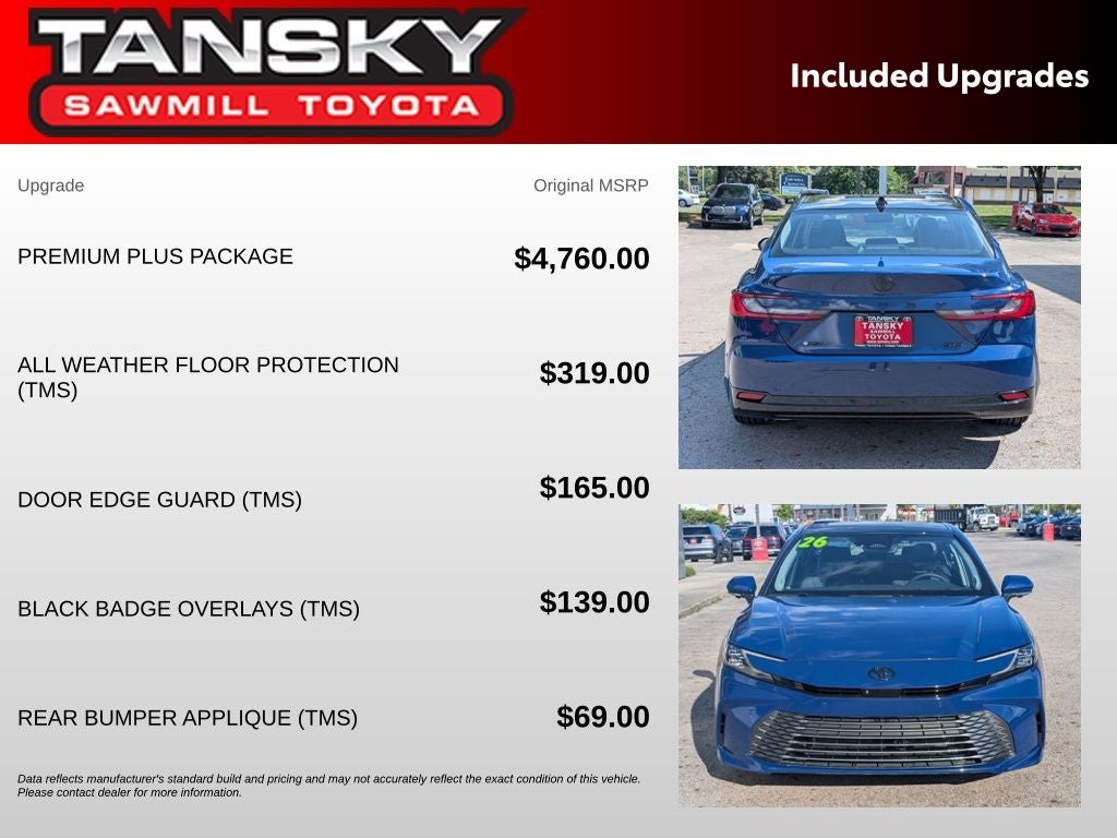 2026 Toyota Camry XLE